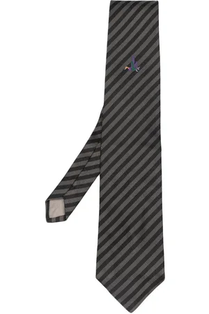 VERSACE 1970s Seidenkrawatte mit Stickerei