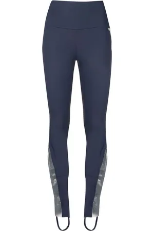 AMIR SLAMA Performance-Leggings mit transparentem Detail