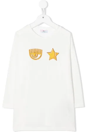 Chiara Ferragni Langarmshirt mit Logo-Stickerei