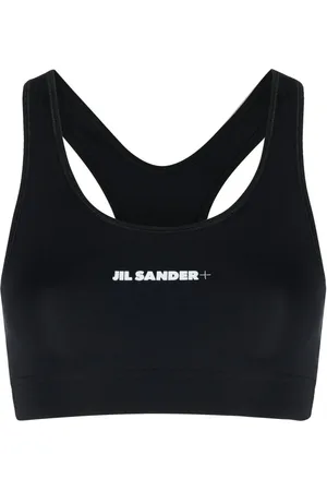 Jil Sander Sport-BH mit Logo-Print