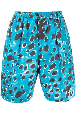 Marni Shorts mit Leoparden-Print
