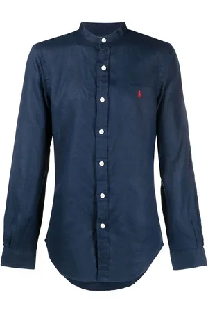 Ralph Lauren Leinenhemd mit Polo Pony