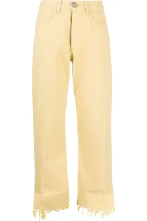 Jil Sander High-Waist-Hose mit geradem Bein