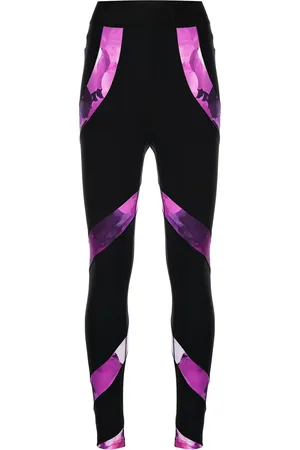 Marchesa Notte Leggings mit abstraktem Print