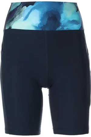 Marchesa Notte Radlerhose mit abstraktem Muster