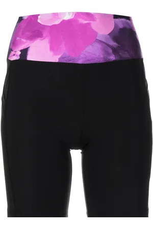 Marchesa Notte Radlerhose mit abstraktem Muster