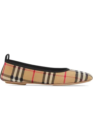 Burberry Ballerinas mit Vintage-Check