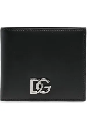 Dolce & Gabbana Portemonnaie mit Logo-Schild