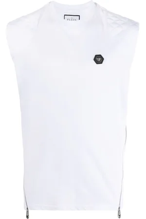 Philipp Plein Hexagon Trägershirt mit Steppung
