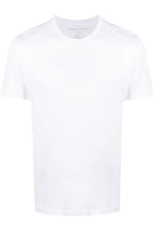 Majestic T-Shirt mit Chenille-Textur