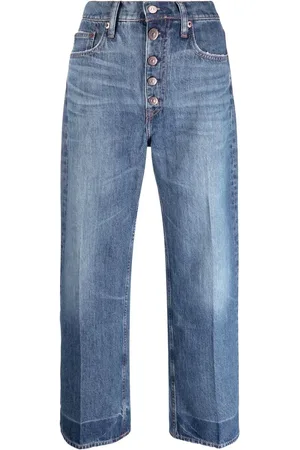 Ralph Lauren Weite Cropped-Jeans