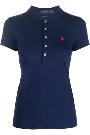 Ralph Lauren Julie Poloshirt mit Logo-Stickerei