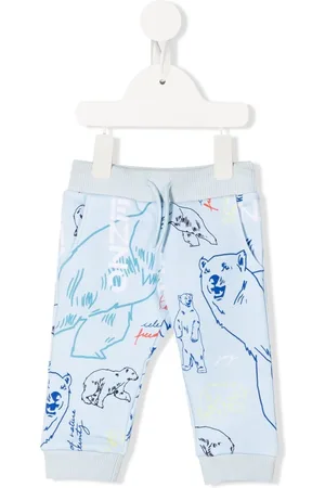 Kenzo Gestrickte Jogginghose mit Logo