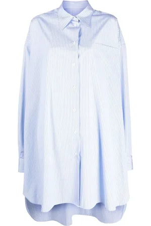 Maison Margiela Popeline-Hemd mit Nadelstreifen