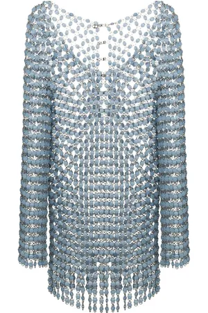 Paco rabanne Verziertes Minikleid