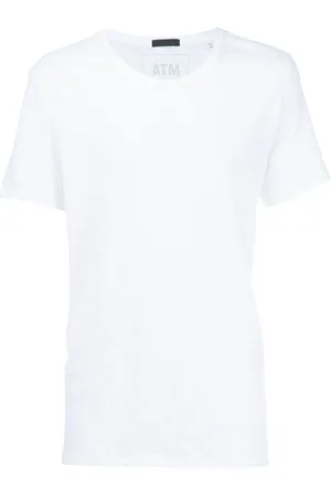 ATM Anthony Thomas Melillo T-Shirt mit rundem Ausschnitt