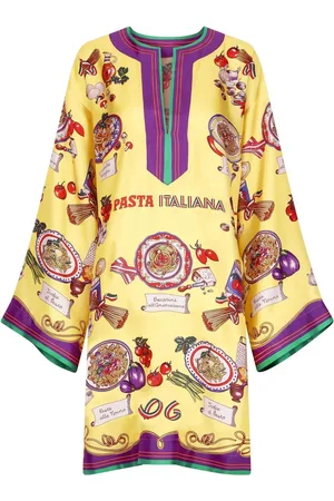Dolce & Gabbana Kaftan mit grafischem Print