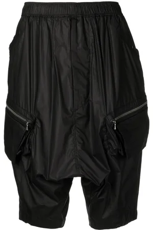 JULIUS Shorts mit tiefem Schritt