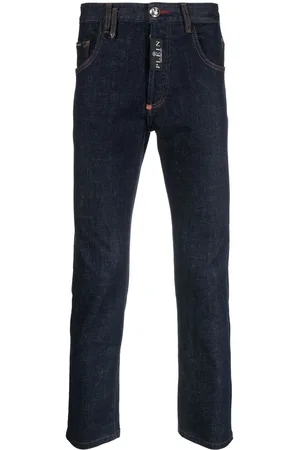 Philipp Plein Skinny-Jeans mit Totenkopf