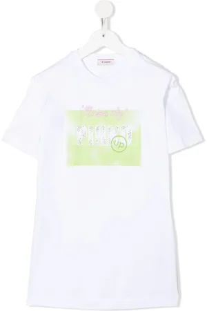 Pinko T-Shirtkleid mit Logo-Print