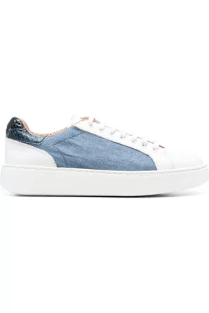 Fratelli Rossetti Sneakers mit Jeanseinsätzen