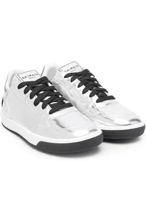 Balmain Sneakers im Metallic-Look