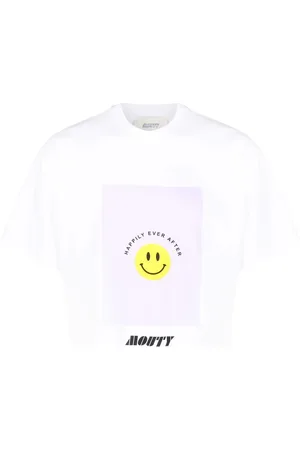 MOUTY T-Shirt mit Slogan-Print