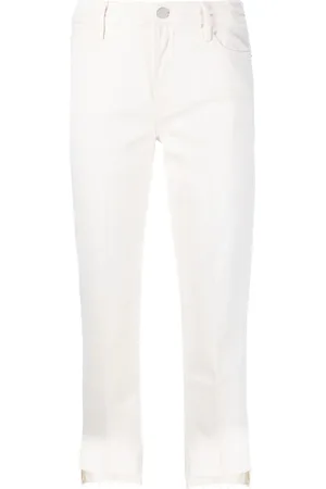 Frame Hoch geschnittene Cropped-Jeans