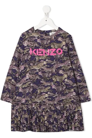 Kenzo Kleid mit Animal-Print