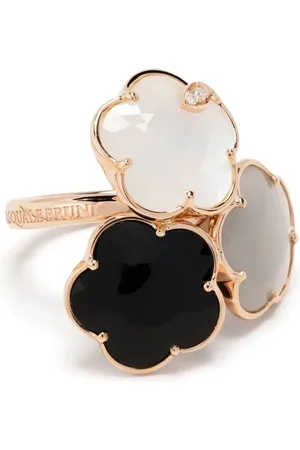 Pasquale Bruni 18kt Bouquet Lunaire Rotgoldring mit Diamanten