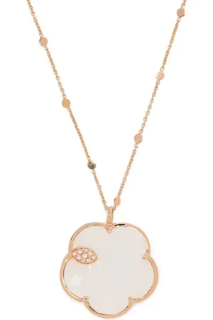 Pasquale Bruni 18kt Ton Joli Rotgoldhalskette mit Diamanten