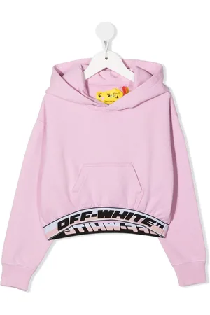 OFF-WHITE Hoodie mit Logo-Bund