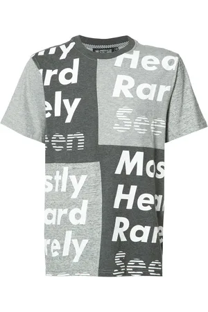 MOSTLY HEARD RARELY SEEN T-Shirt im Patchwork-Stil
