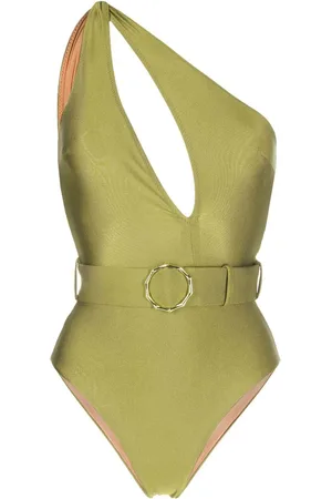 Noire Swimwear Asymmetrischer Badeanzug
