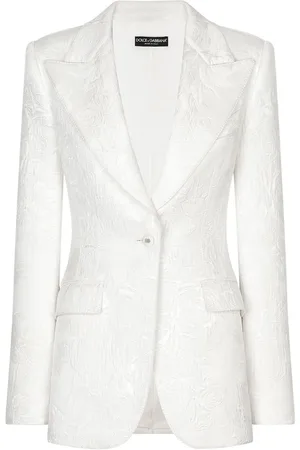 Dolce & Gabbana Turlington Blazer aus floralem Brokat
