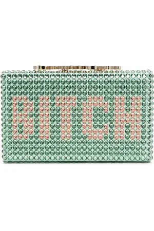 Philipp Plein Clutch mit Slogan