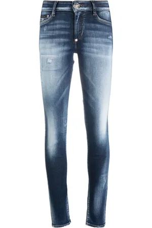 Philipp Plein Jeggings mit hohem Bund