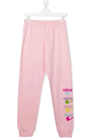 VERSACE TEEN Jogginghose mit Logo-Print