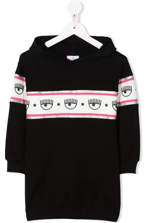 Chiara Ferragni Kapuzenkleid mit Logo-Print