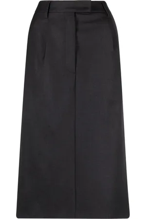 Prada Midirock mit hohem Bund