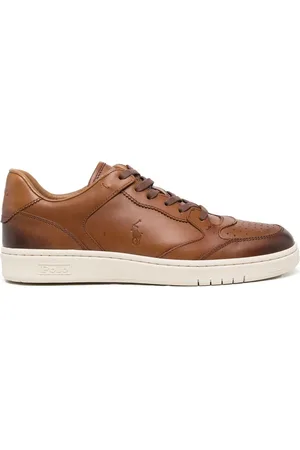 Ralph Lauren Sneakers mit Logo-Prägung