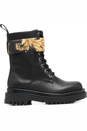 VERSACE Stiefeletten mit Print