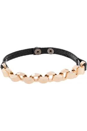 Manokhi Fab Choker aus Leder