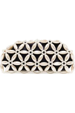 0711 Clutch mit Perlen