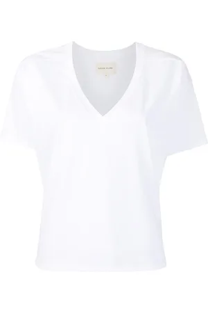 Loulou de Saison T-Shirt mit V-Ausschnitt