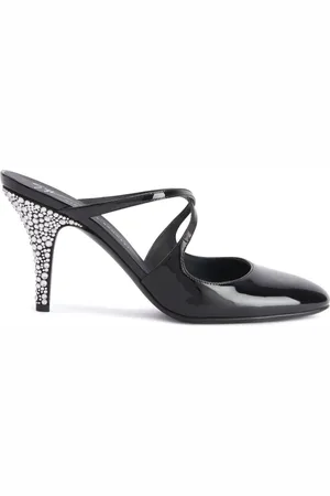 Giuseppe Zanotti Marthe Mules mit Kristallen 85mm