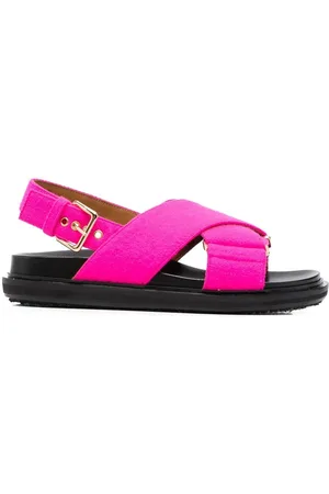 Marni Sandalen mit überkreuzten Riemen