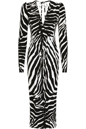 Dolce & Gabbana Kleid mit Zebra-Print