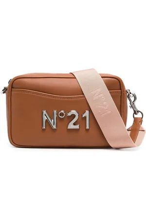 Nº21 Umhängetasche mit Logo-Schild