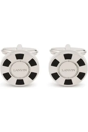 Lanvin Manschettenknöpfe mit Logo-Gravur